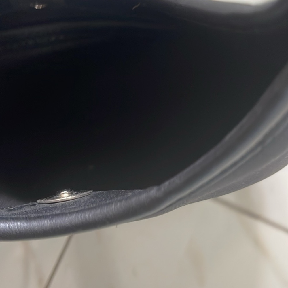 NWOT VINTAGE COACH MINI NEO
ERGO NEOPRENE BAG BLACK LEATHER
TRIM - Picture 5 of 7